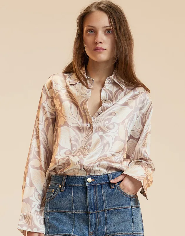 Collectible Silk Shirt made by Cynthia Rowley