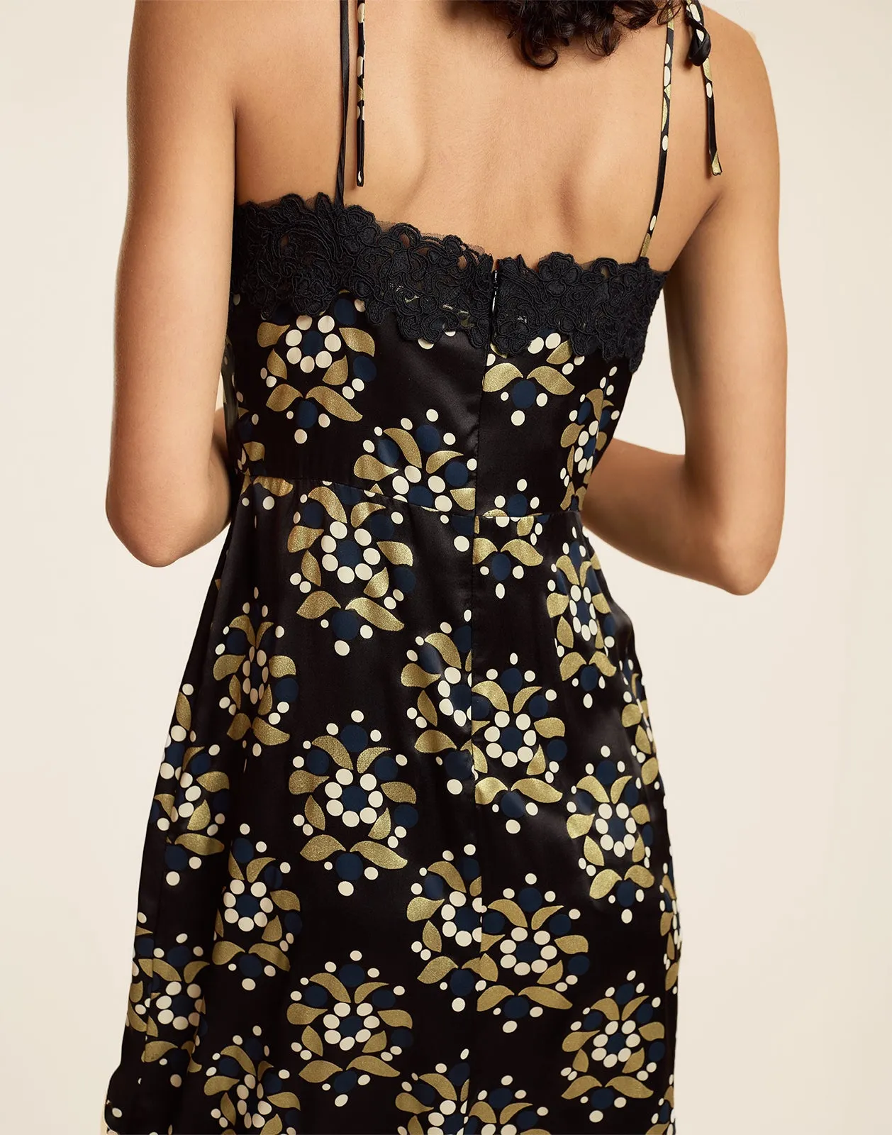 Gold Filigree Dress sold by Cynthia Rowley product image thumbnail 5