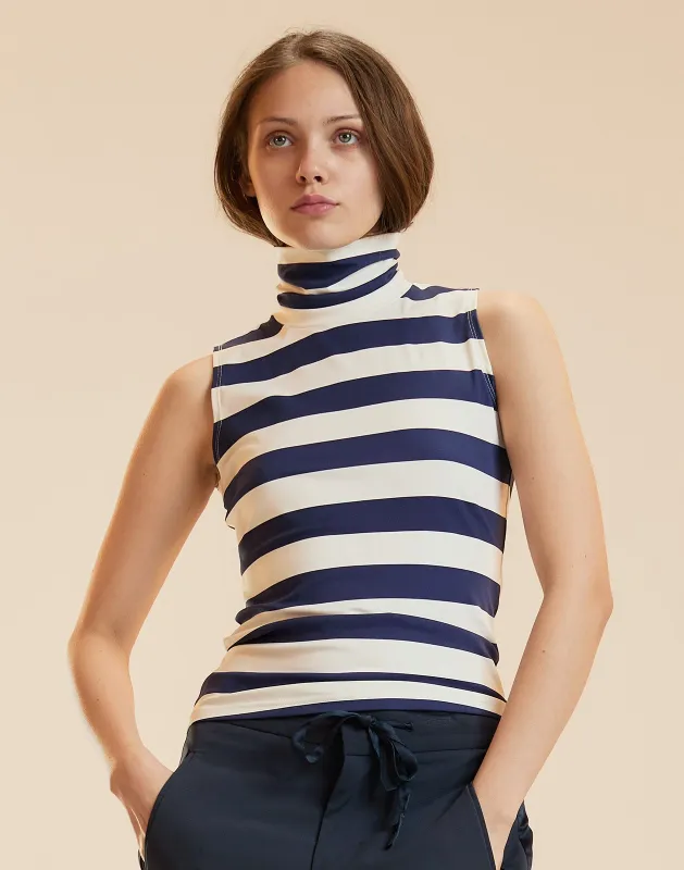 Sutton Sleeveless Turtleneck made by Cynthia Rowley