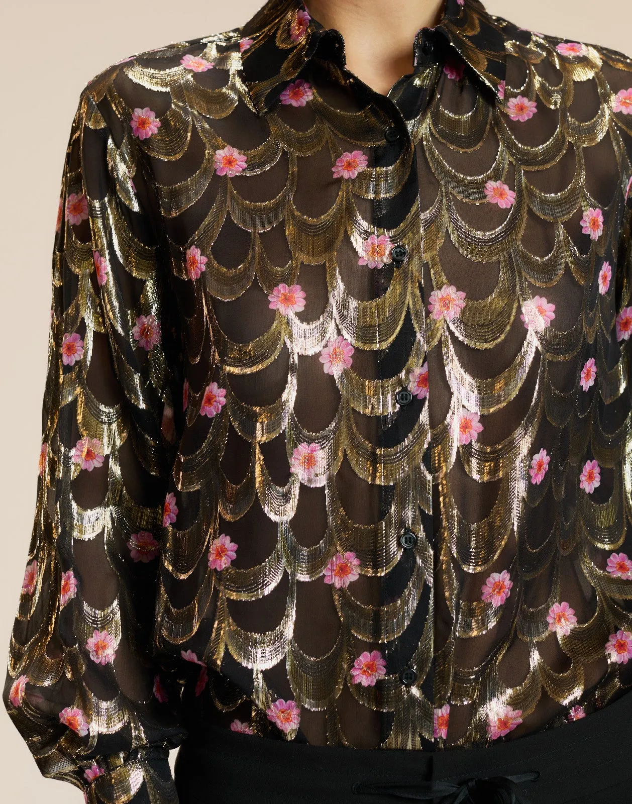 Talitha Blouse sold by Cynthia Rowley product image thumbnail 4