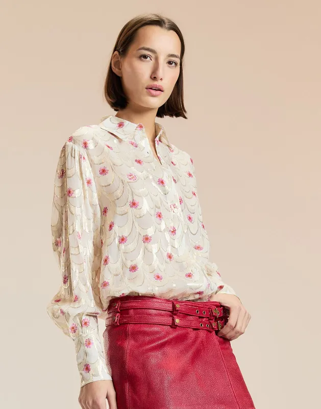 Talitha blouse made by Cynthia Rowley