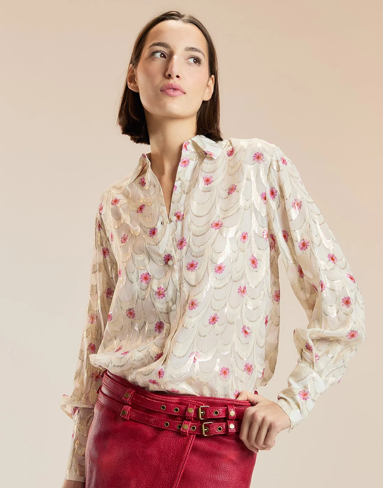 Talitha blouse sold by Cynthia Rowley product image thumbnail 3