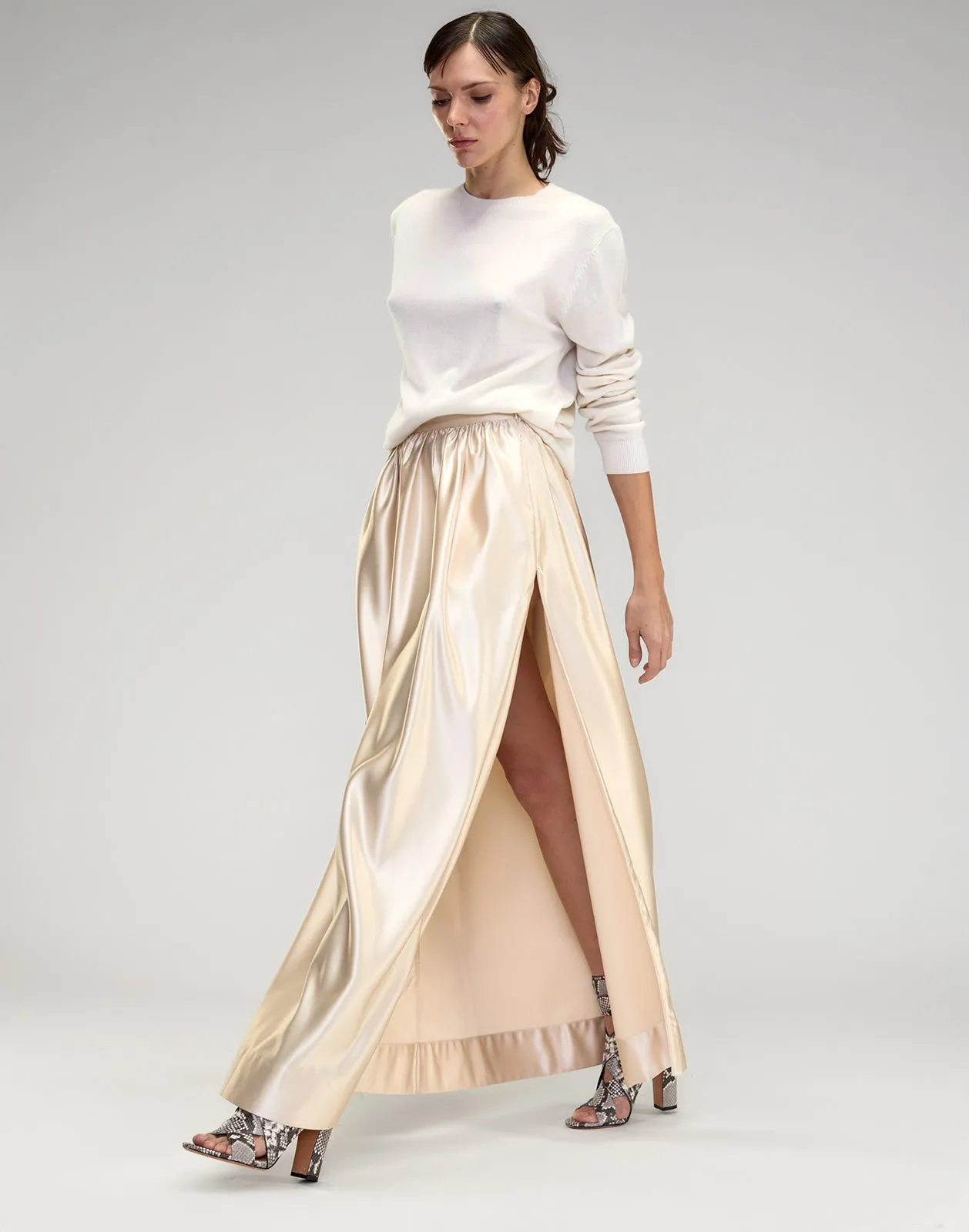 Belle Maxi Skirt sold by Cynthia Rowley product image thumbnail 3