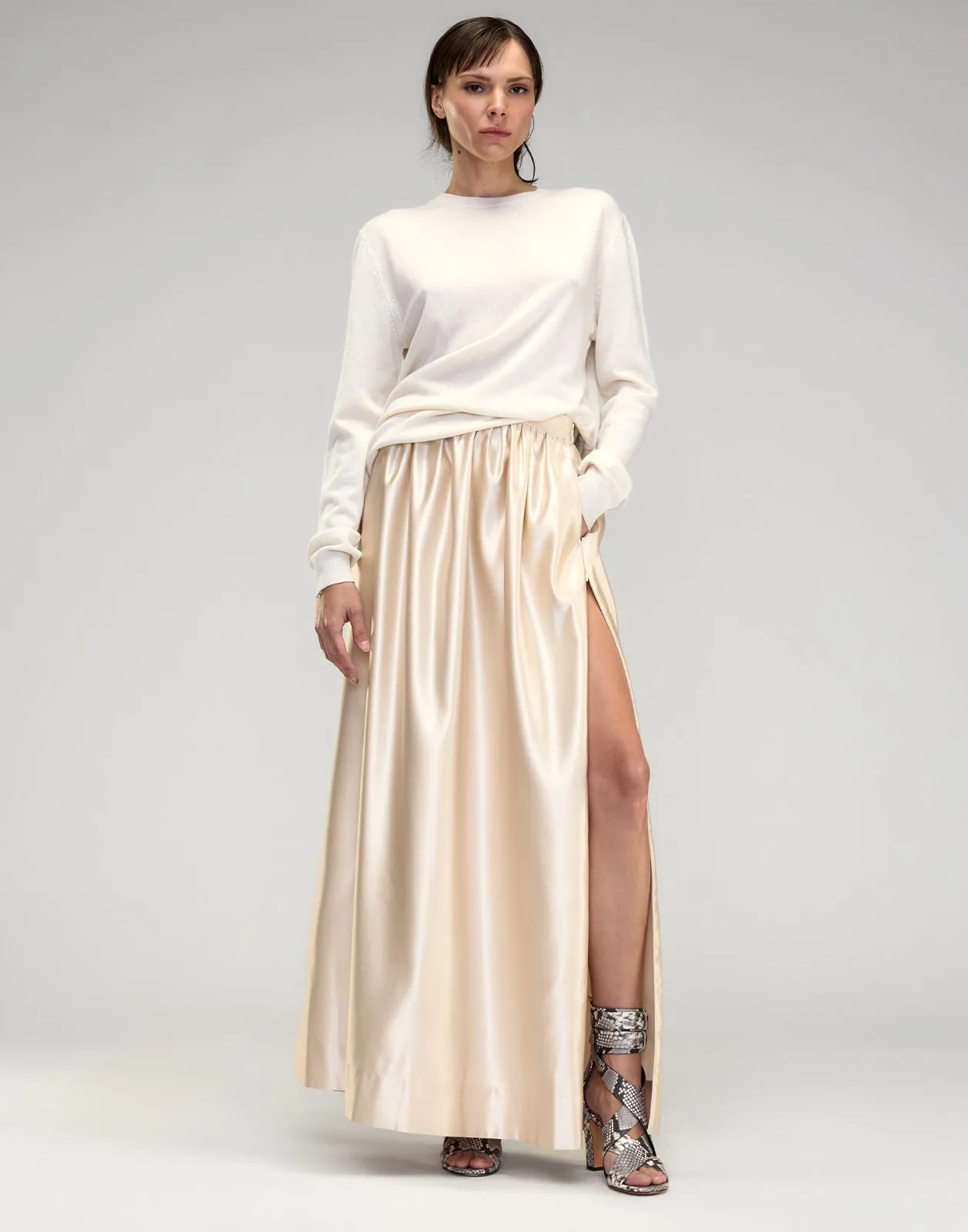 Belle Maxi Skirt sold by Cynthia Rowley product image thumbnail 4