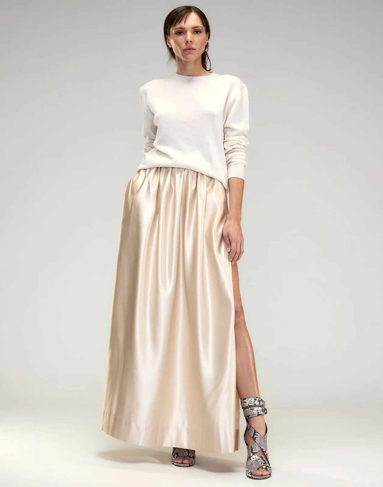 Belle Maxi Skirt sold by Cynthia Rowley product image thumbnail 2