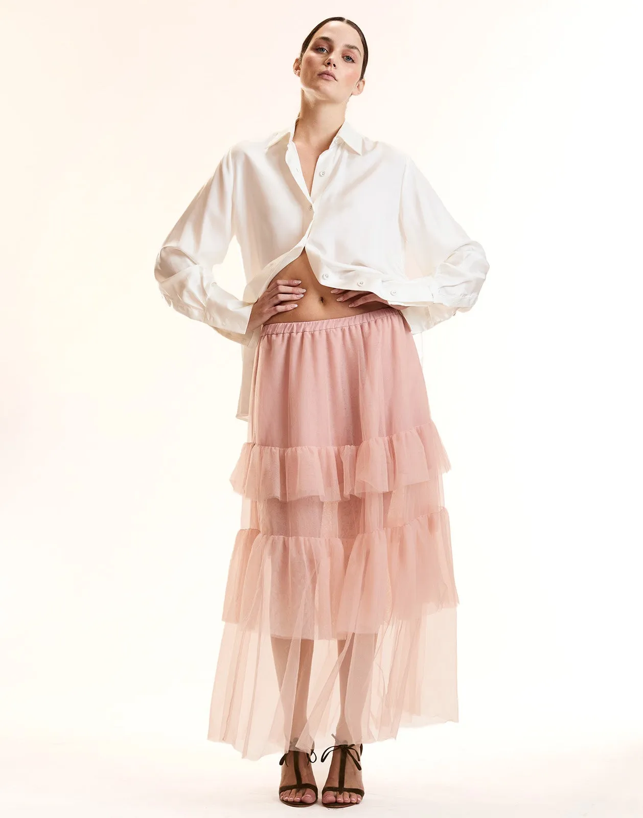 Odette Tulle Skirt sold by Cynthia Rowley product image thumbnail 2