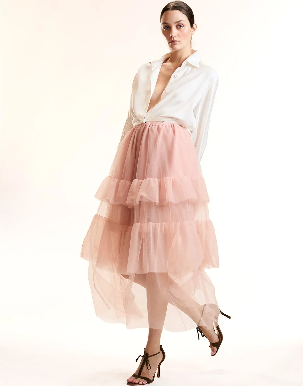 Odette Tulle Skirt sold by Cynthia Rowley product image thumbnail 3
