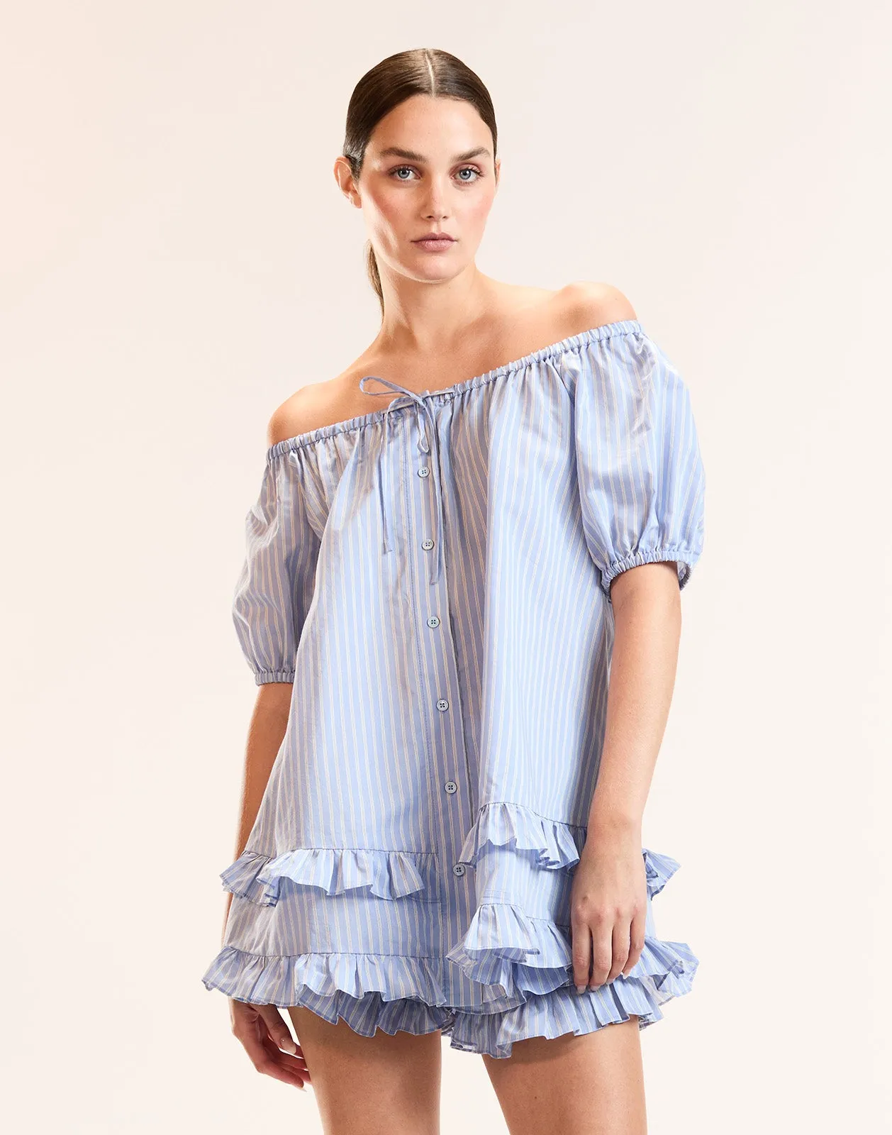 Bardot Stripe Shorts sold by Cynthia Rowley product image thumbnail 3