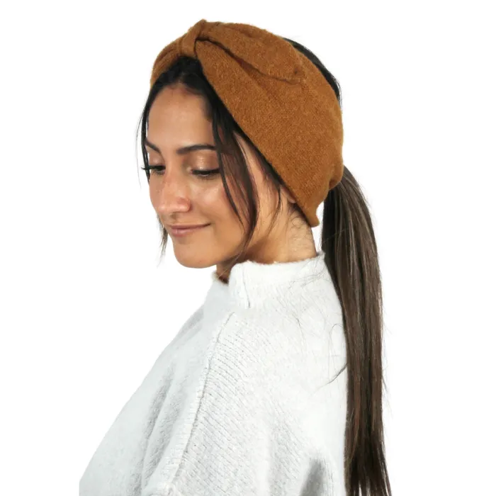 Knit Bow Headwrap, FSHW90171 sold by David and Young