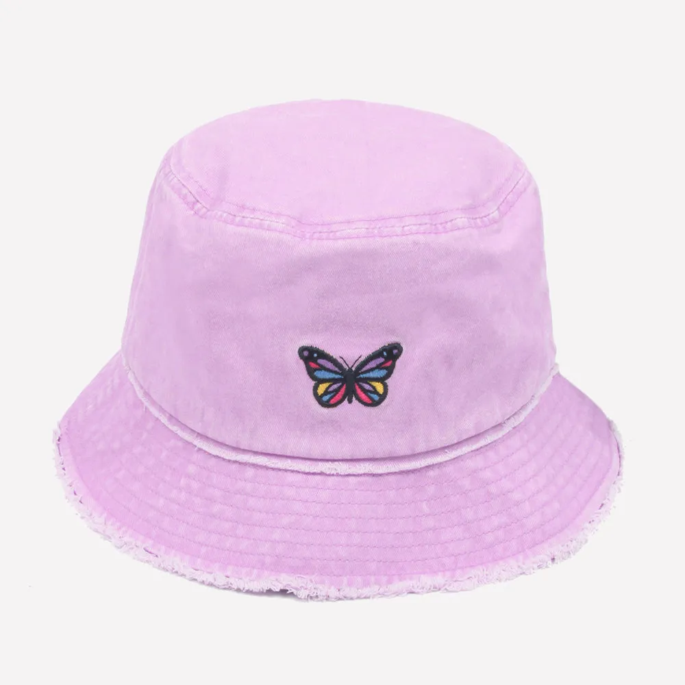 Butterfly Icon Bucket Hat - ABU1427 sold by David and Young product image thumbnail 4