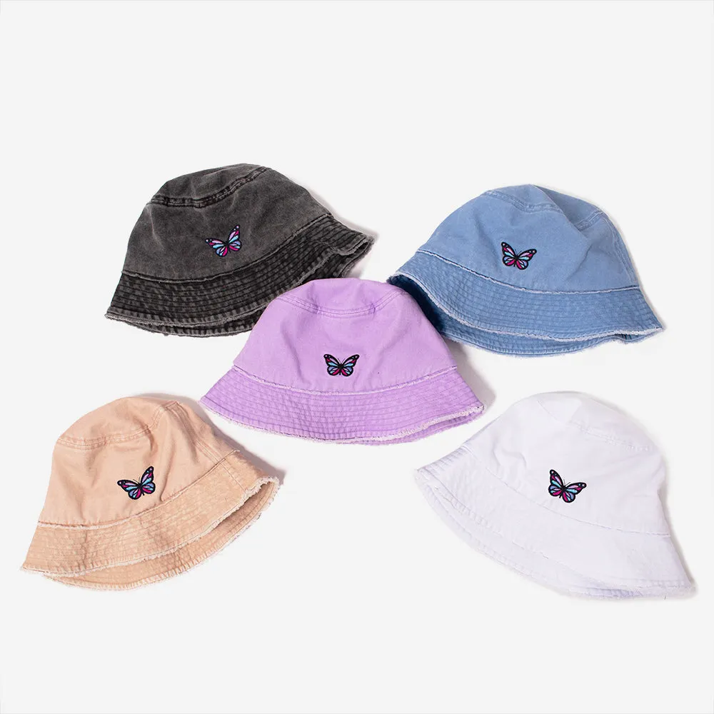 Butterfly Icon Bucket Hat - ABU1427 sold by David and Young product image thumbnail 2