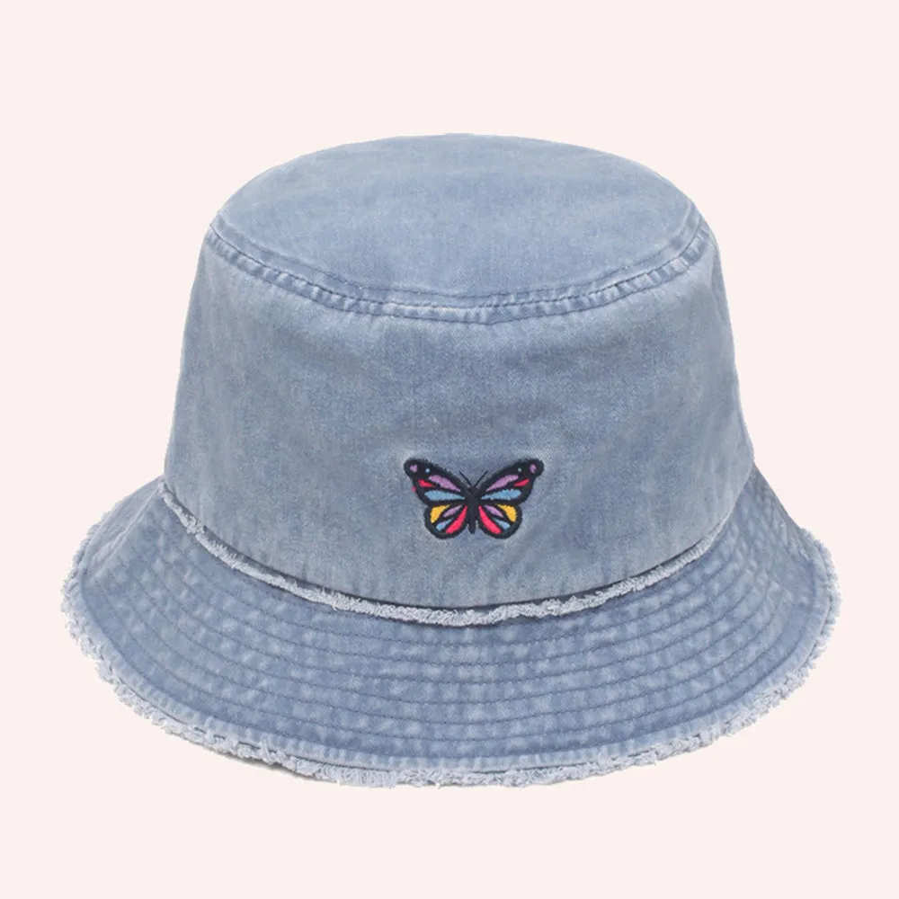 Butterfly Icon Bucket Hat - ABU1427 sold by David and Young product image thumbnail 5