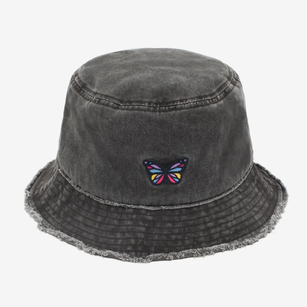 Butterfly Icon Bucket Hat - ABU1427 sold by David and Young product image thumbnail 3
