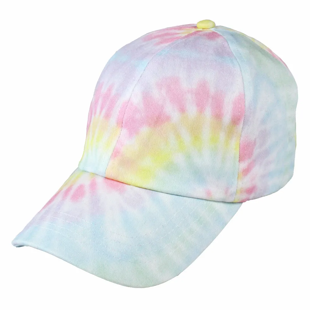 Tie Dye Baseball Cap sold by David and Young product image thumbnail 4