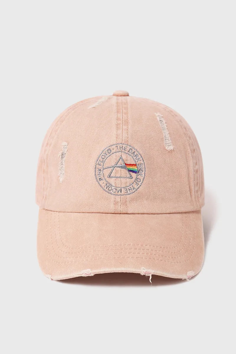 Pink Floyd Distressed Cotton Baseball Cap - FWCAP111PF sold by D&Y product image thumbnail 4