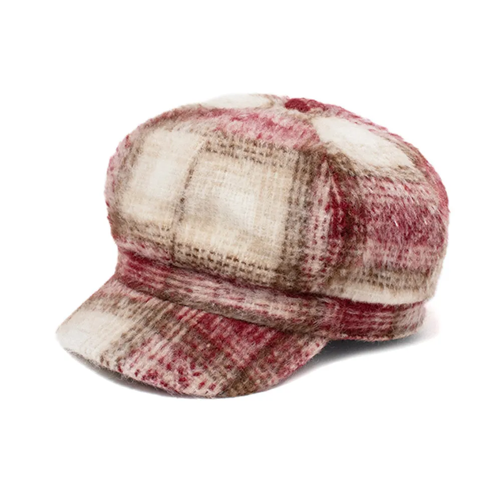 BRUSHED OVERSIZE PLAID CABBIE-ACAB4292 sold by D&Y product image thumbnail 2