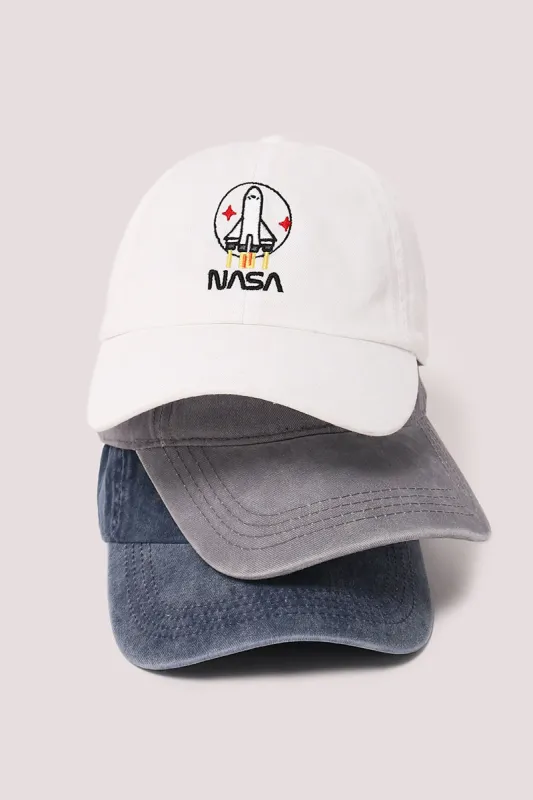 NASA Cotton Baseball Cap - LCAP1774NA sold by David and Young