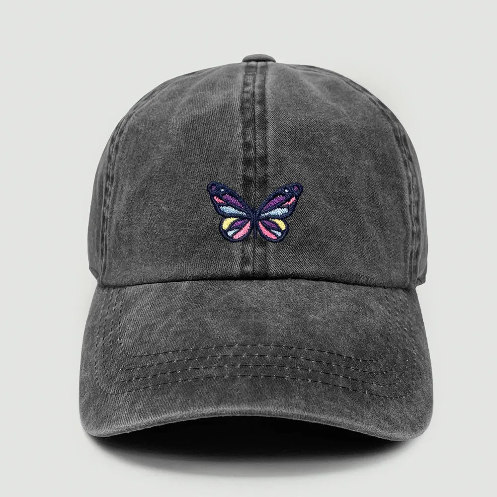Colorful Butterfly Baseball Cap - LCA1427 sold by David and Young
