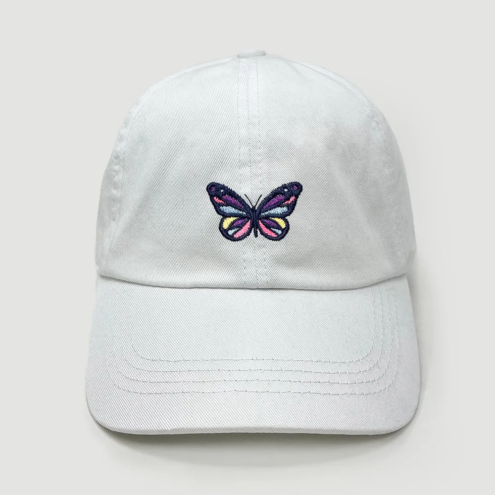 Colorful Butterfly Baseball Cap - LCA1427 sold by David and Young product image thumbnail 5