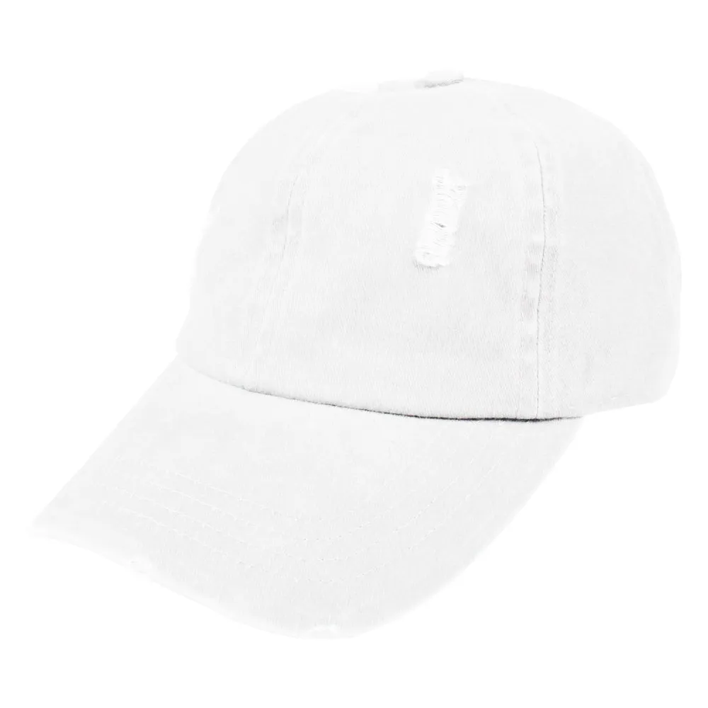 Vivid Distressed Baseball Cap sold by David and Young product image thumbnail 3