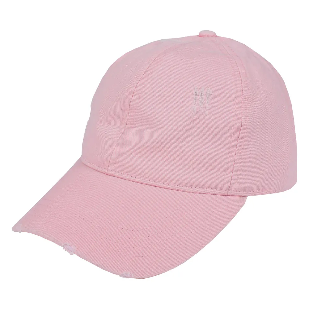Vivid Distressed Baseball Cap sold by David and Young product image thumbnail 5