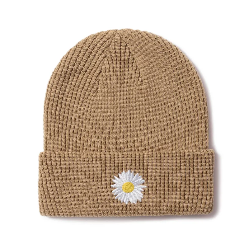Daisy Waffle Cuff Beanie - LBB1953 sold by D&Y
