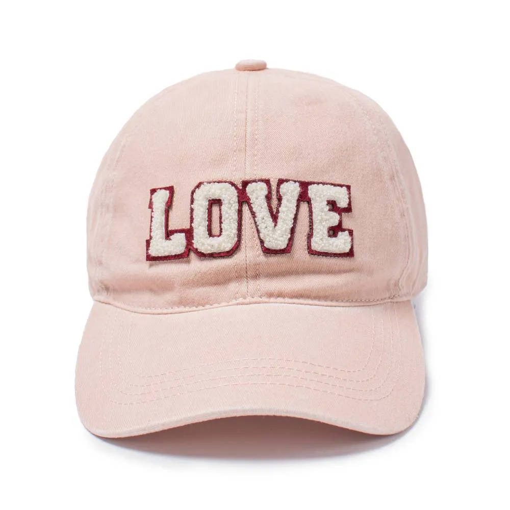 Love Chenille Patch Cap sold by David and Young product image thumbnail 5
