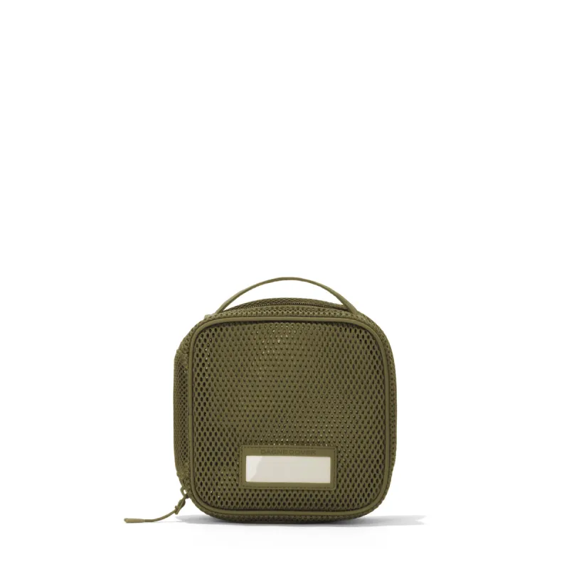 Roma Packing Cube in Dark Moss Air Mesh, Small sold by Dagne Dover