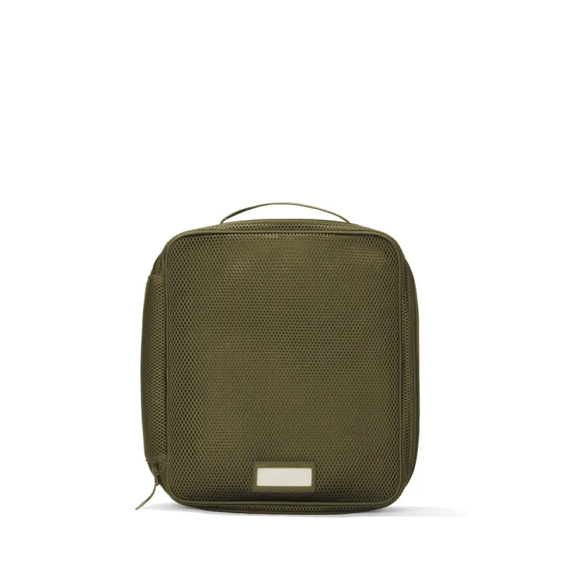 Roma Packing Cube in Dark Moss Air Mesh, Large sold by Dagne Dover