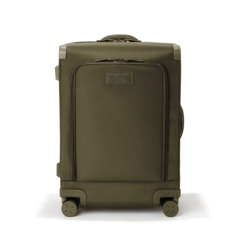 Sydney Checked Luggage in Dark Moss, Smaller - 25 inch sold by Dagne Dover