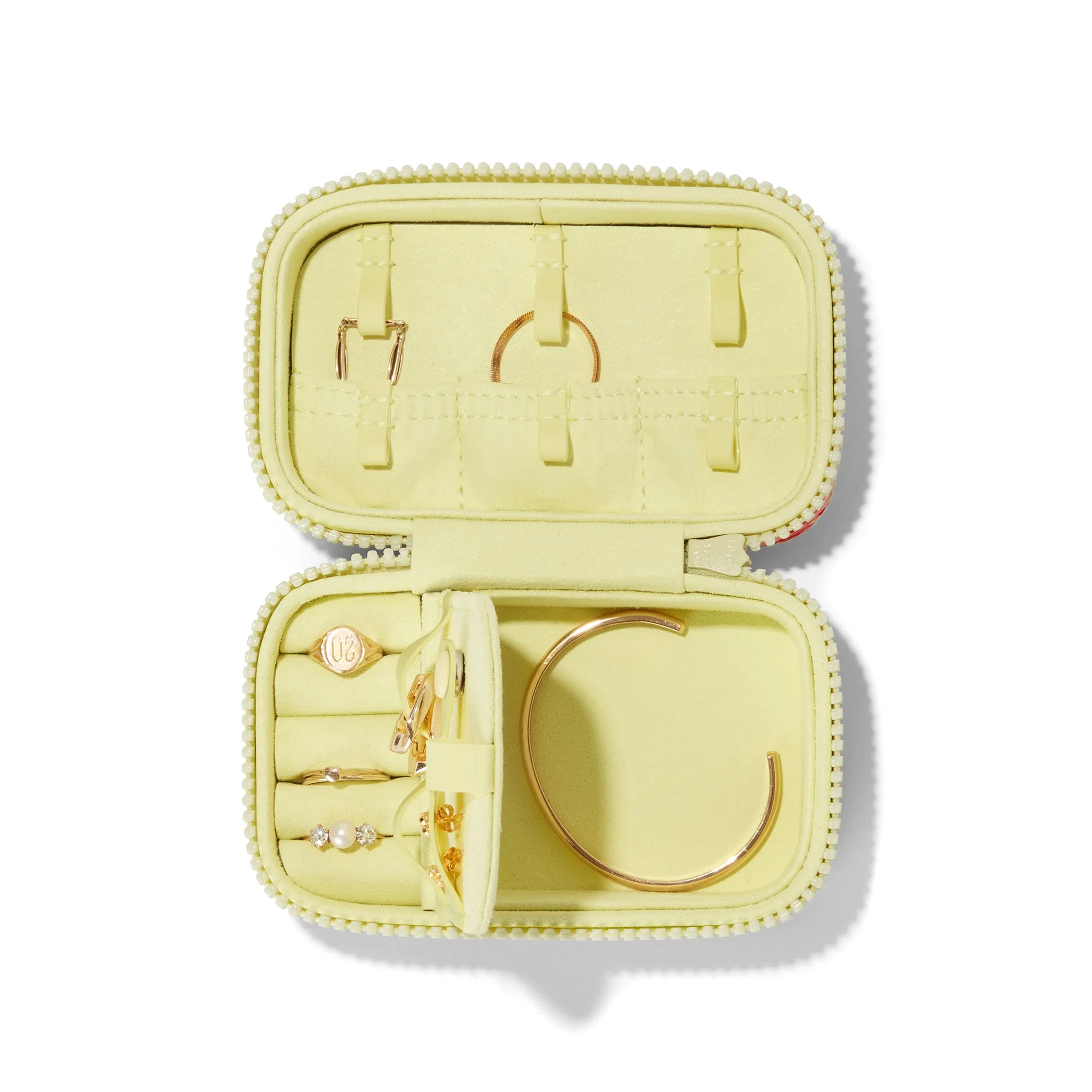 Frankie Jewelry Case in Tropiflora, Small sold by Dagne Dover product image thumbnail 5