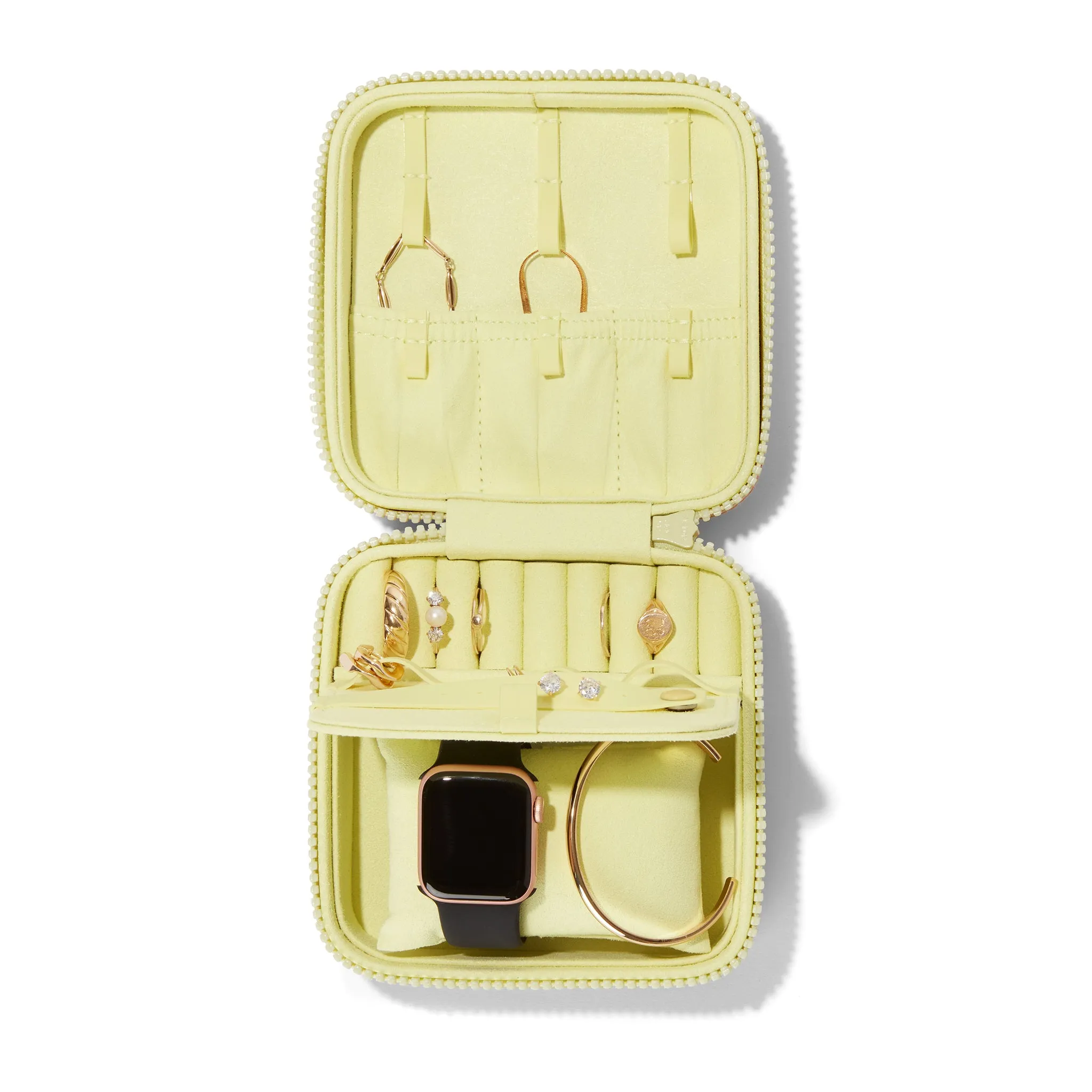 Frankie Jewelry Case in Tropiflora, Large sold by Dagne Dover product image thumbnail 5