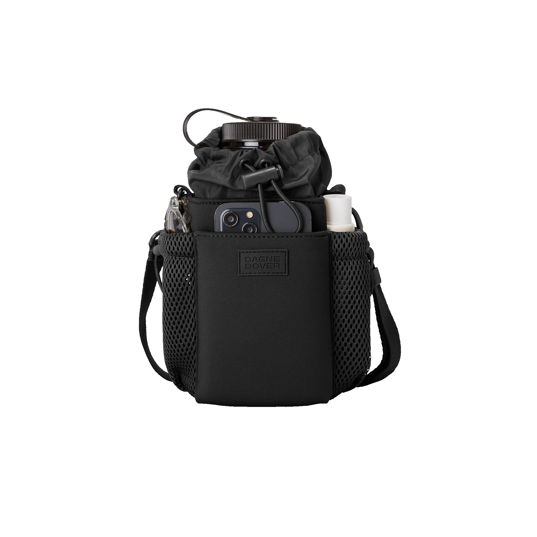 Sloan Water Bottle Sling in Onyx sold by Dagne Dover product image thumbnail 2