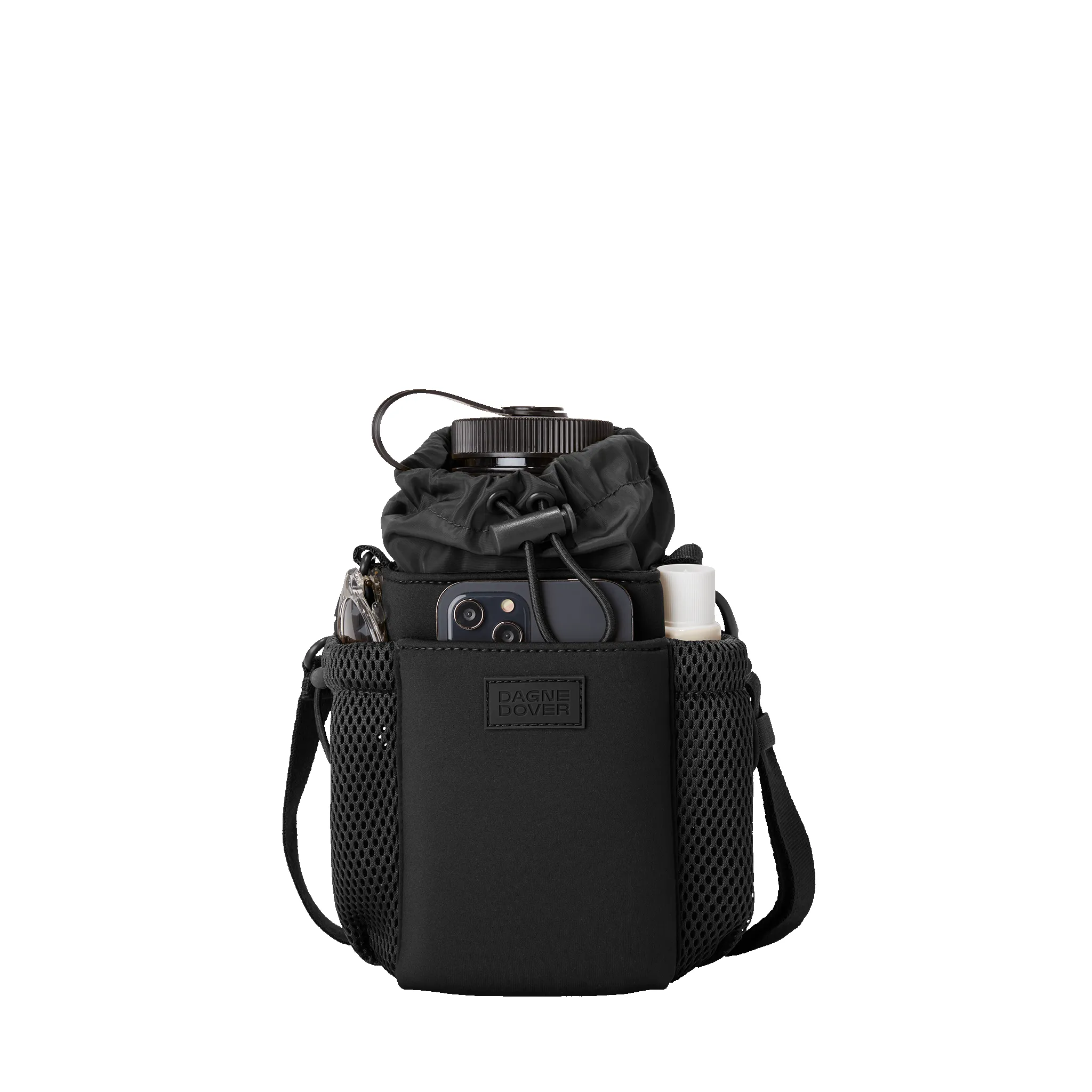 Sloan Water Bottle Sling in Onyx sold by Dagne Dover