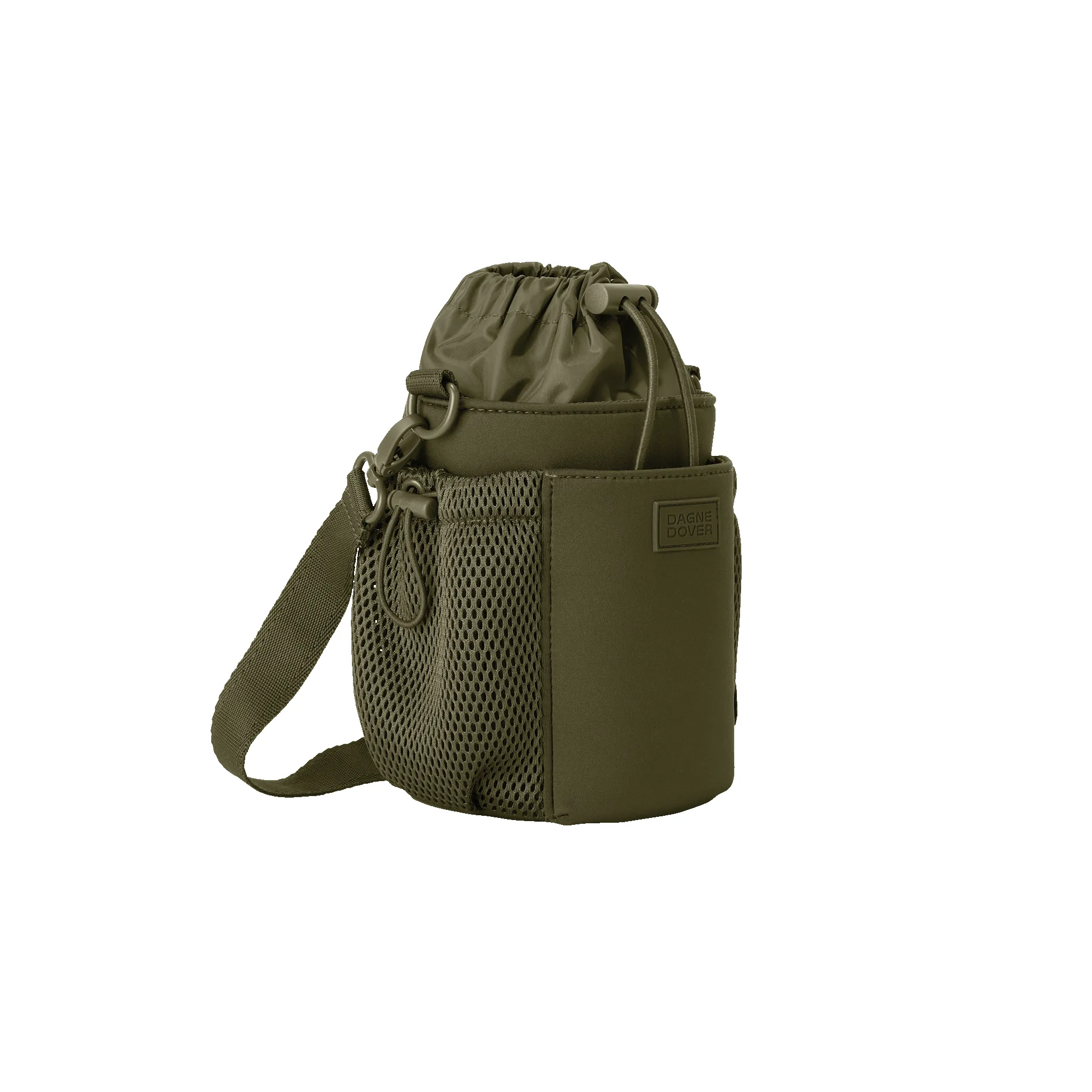 Sloan Water Bottle Sling in Dark Moss sold by Dagne Dover product image thumbnail 4