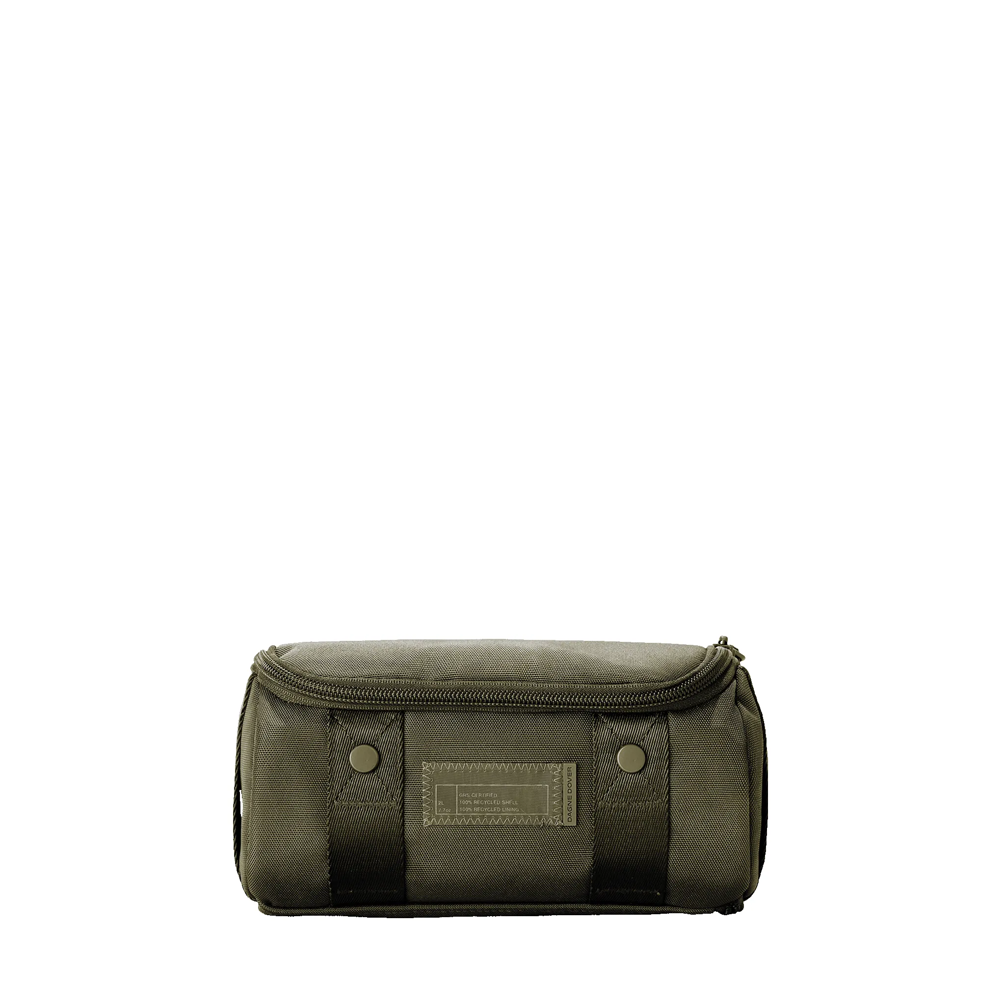 Seoul Dopp Kit in Dark Moss, Small sold by Dagne Dover