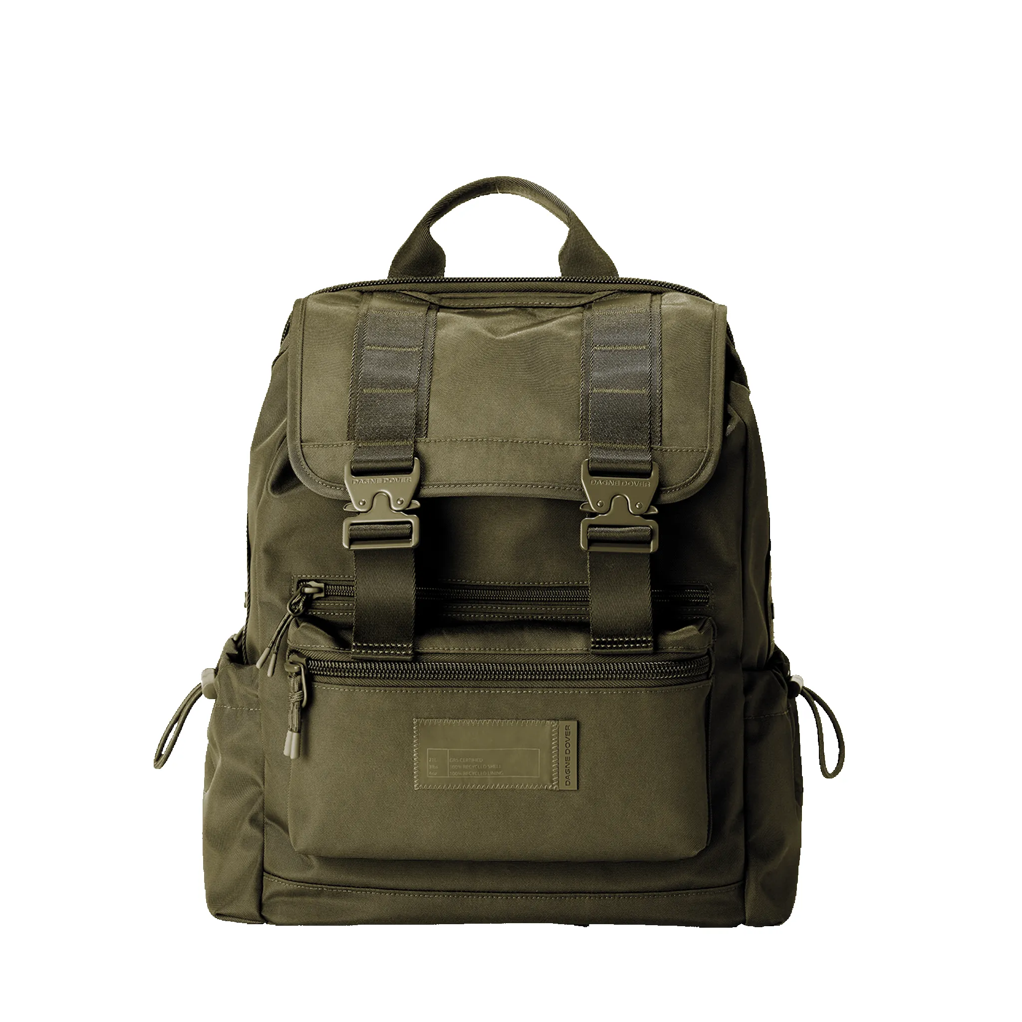Brooklyn Backpack in Dark Moss sold by Dagne Dover