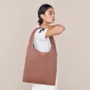 Dash Grocery Tote in Dark Moss Air Mesh sold by Dagne Dover
