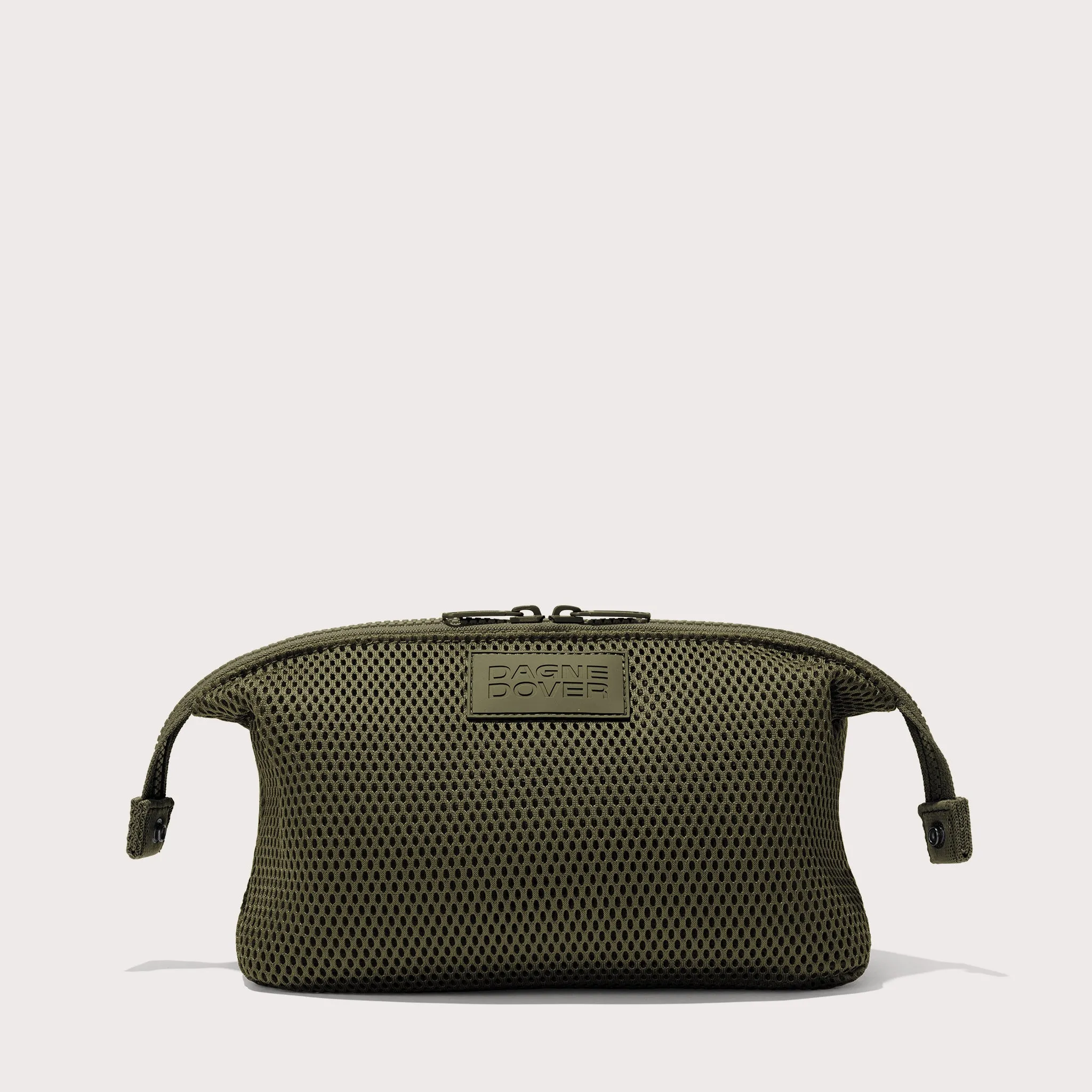 Hunter Toiletry Bag in Dark Moss Air Mesh, Large sold by Dagne Dover product image thumbnail 5