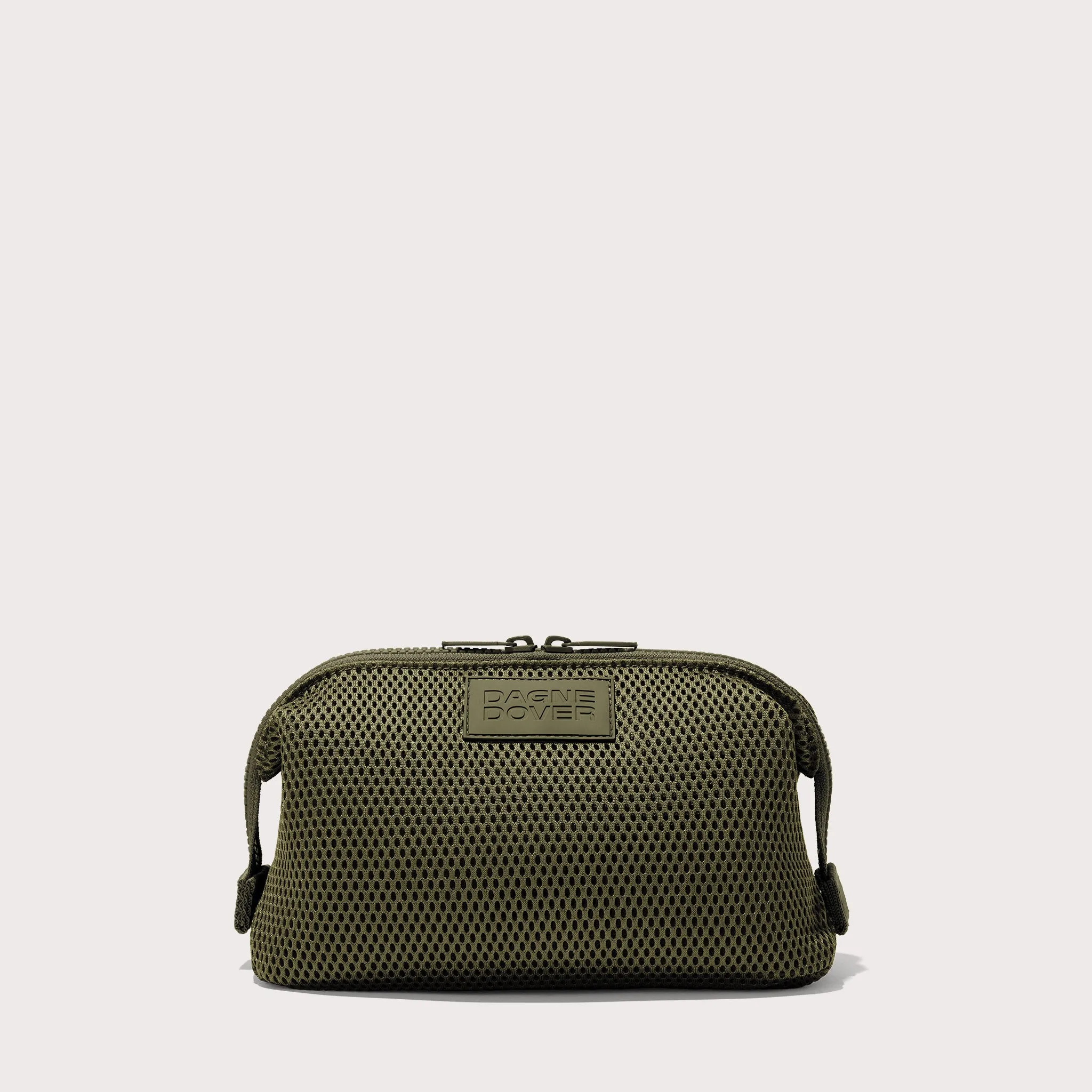 Hunter Toiletry Bag in Dark Moss Air Mesh, Large sold by Dagne Dover product image thumbnail 3