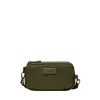 Mara Phone Sling in Dark Moss Air Mesh sold by Dagne Dover