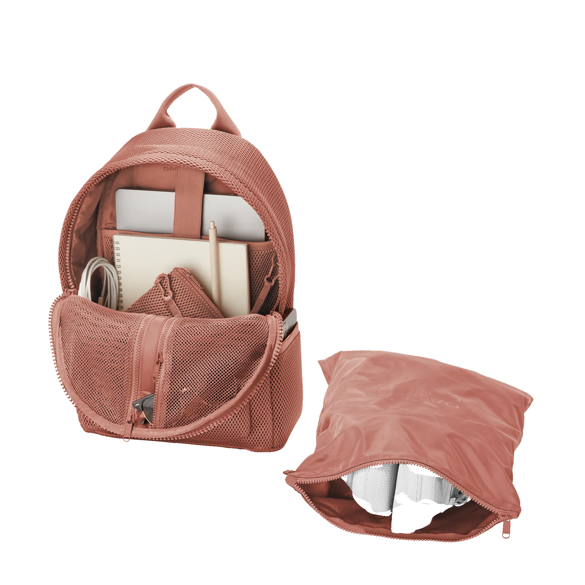 Dakota Backpack in Warm Dust Air Mesh, Medium sold by Dagne Dover product image thumbnail 2