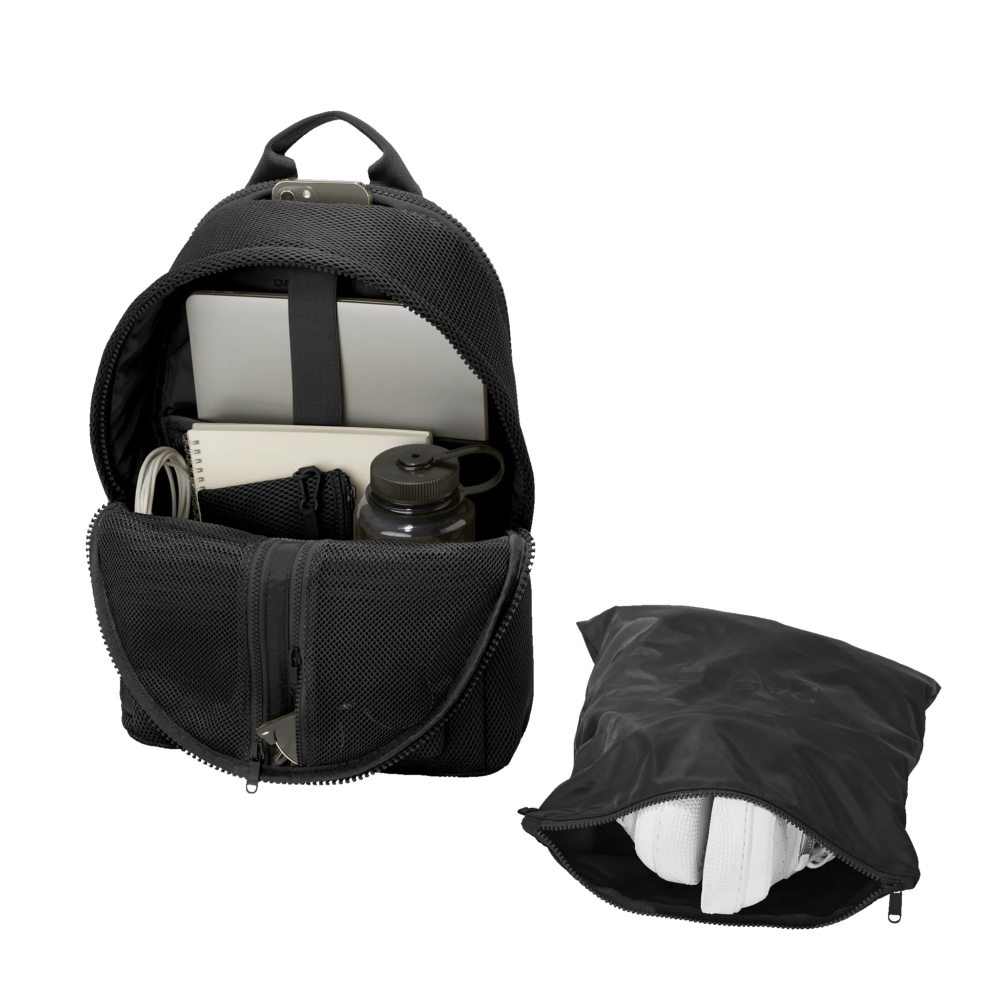 Dakota Backpack in Onyx Air Mesh, Large sold by Dagne Dover product image thumbnail 2