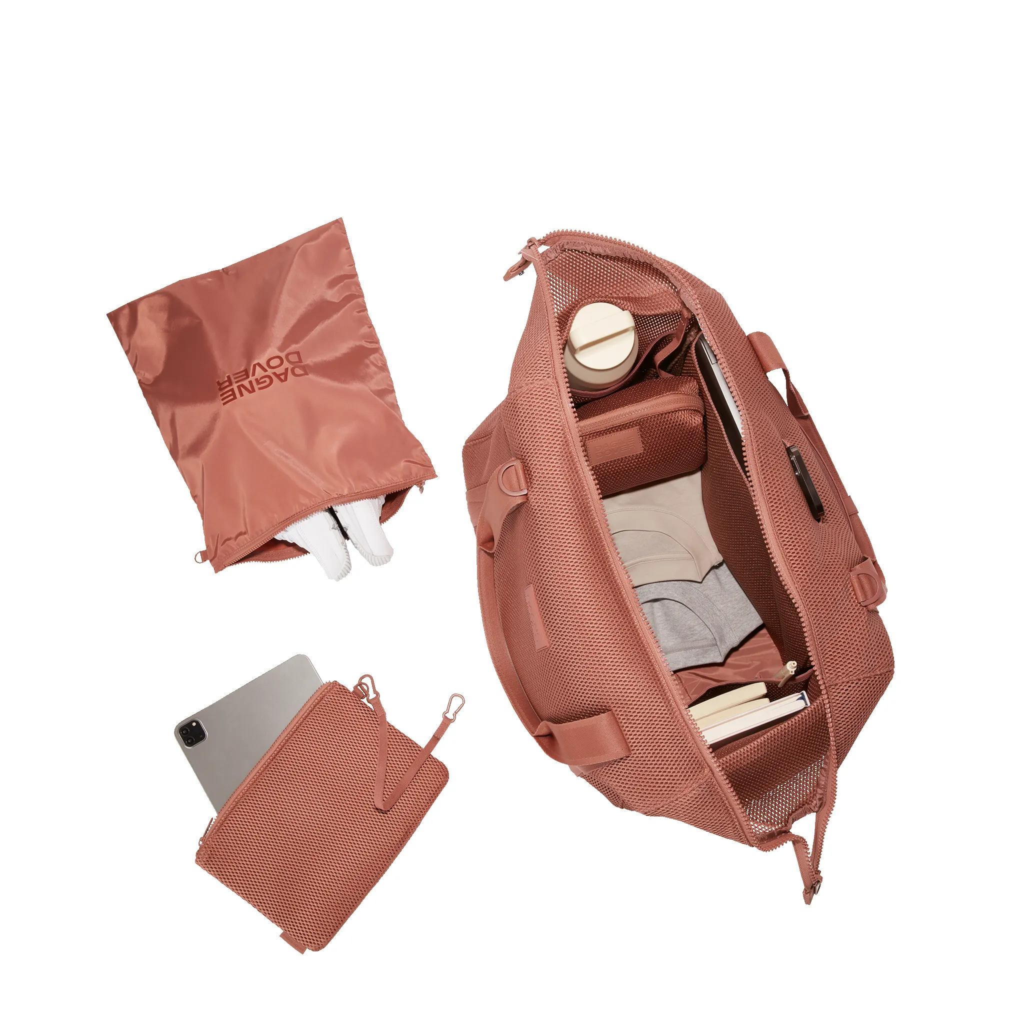 Landon Carryall in Warm Dust Air Mesh, Extra Large sold by Dagne Dover product image thumbnail 2