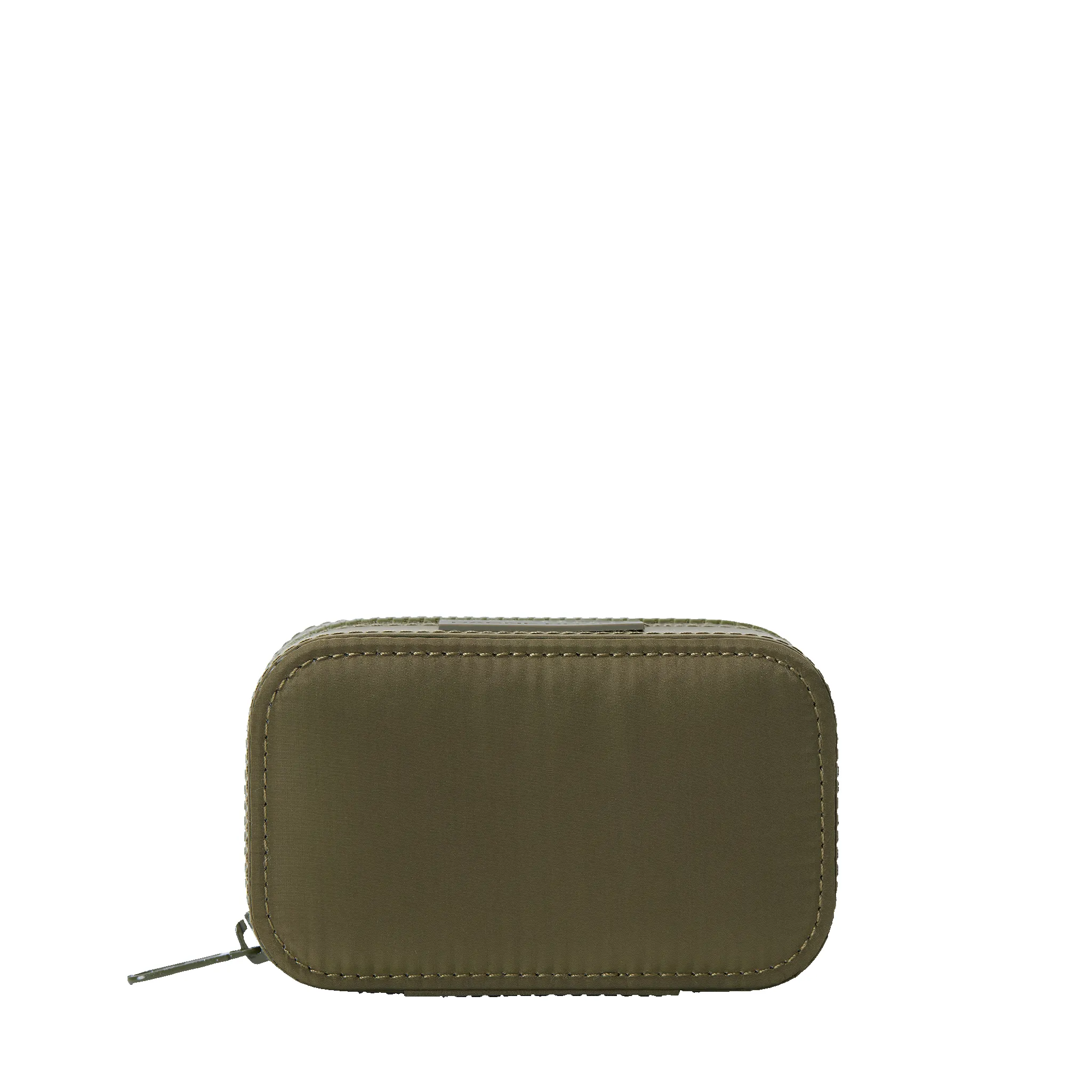 Frankie Jewelry Case in Dark Moss, Small sold by Dagne Dover