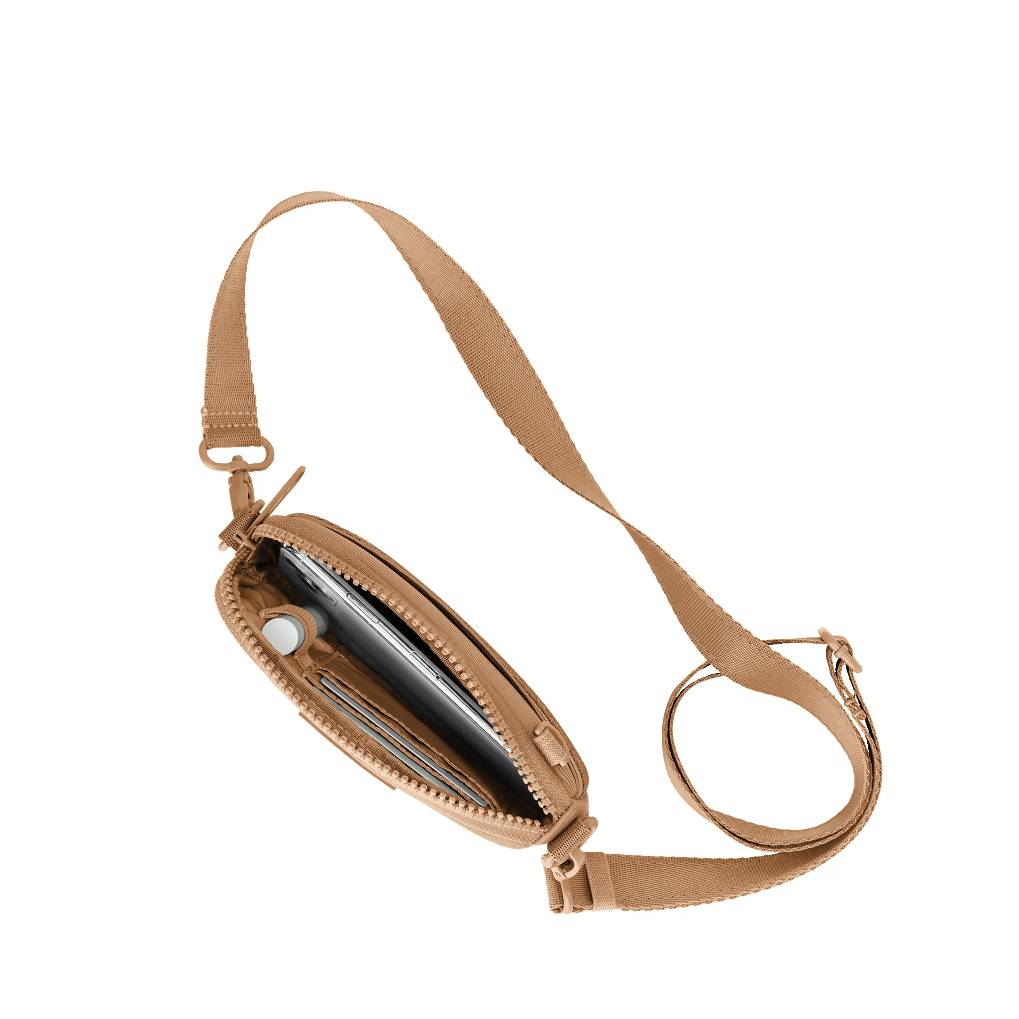 Mara Phone Sling in Camel sold by Dagne Dover product image thumbnail 2