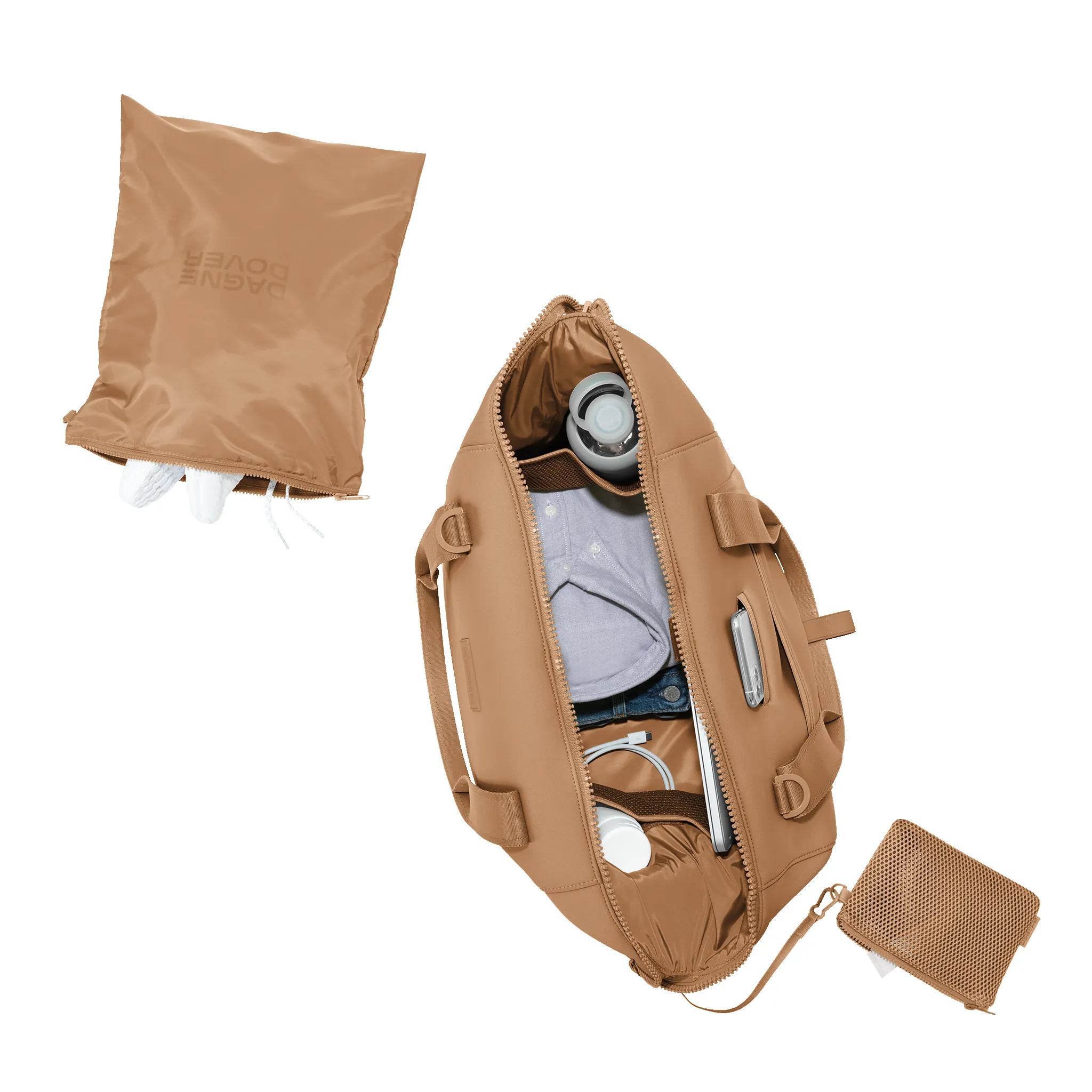 Landon Carryall in Camel, Large sold by Dagne Dover product image thumbnail 2