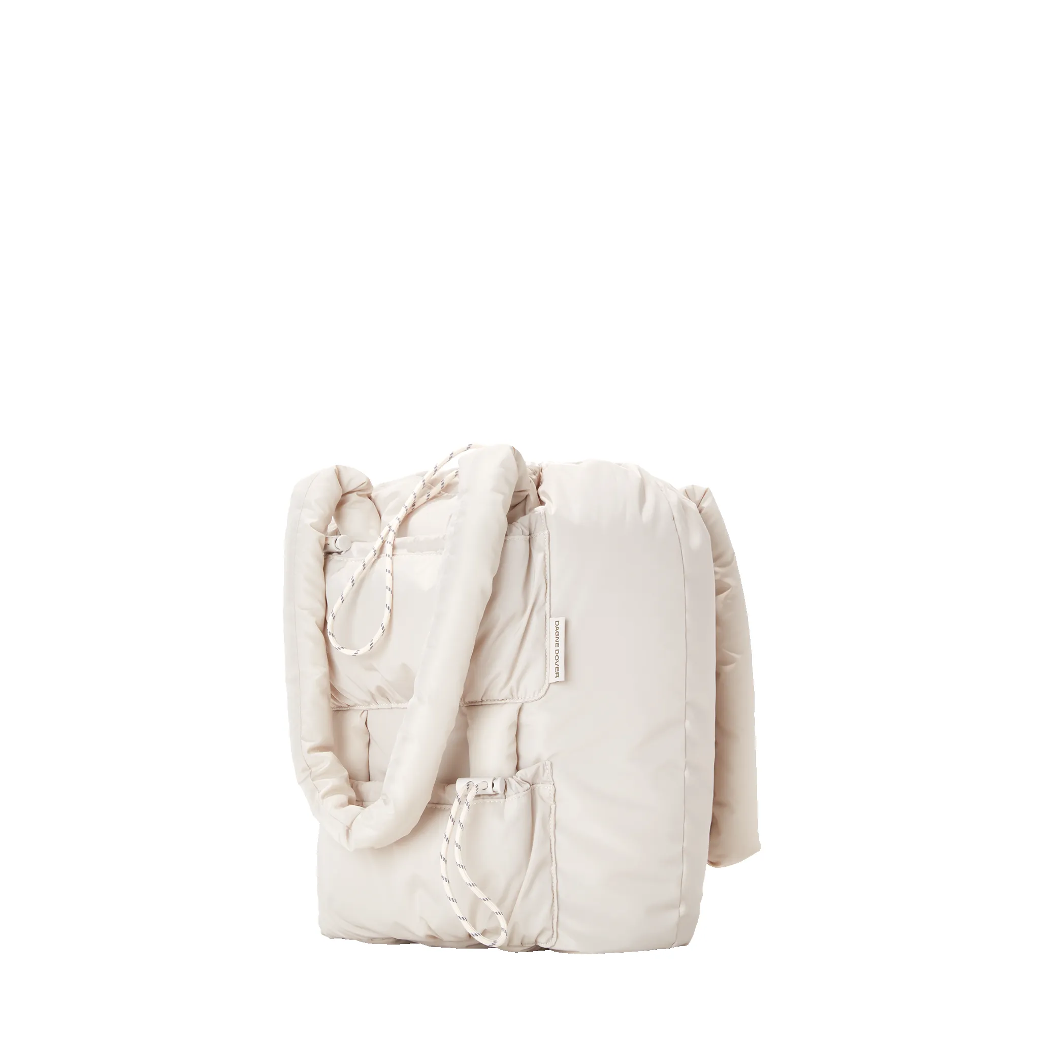 Kal Drawstring Tote in Moonbeam sold by Dagne Dover product image thumbnail 3