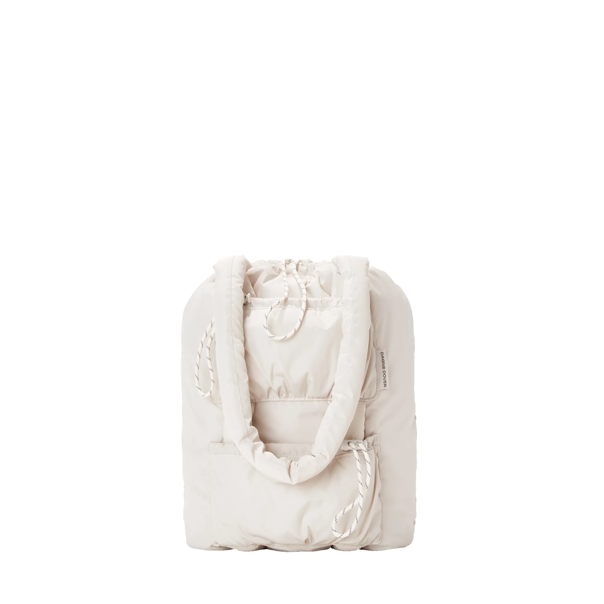 Kal Drawstring Tote in Moonbeam sold by Dagne Dover product image thumbnail 2