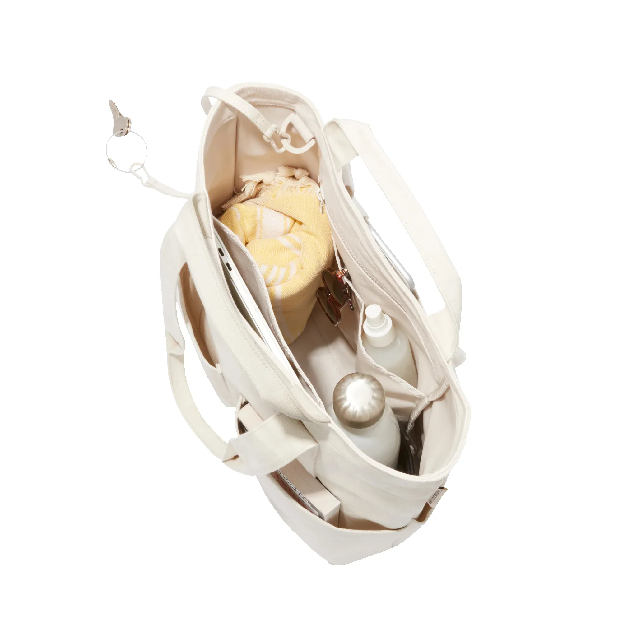 Pacific Tote in Natural sold by Dagne Dover product image thumbnail 5